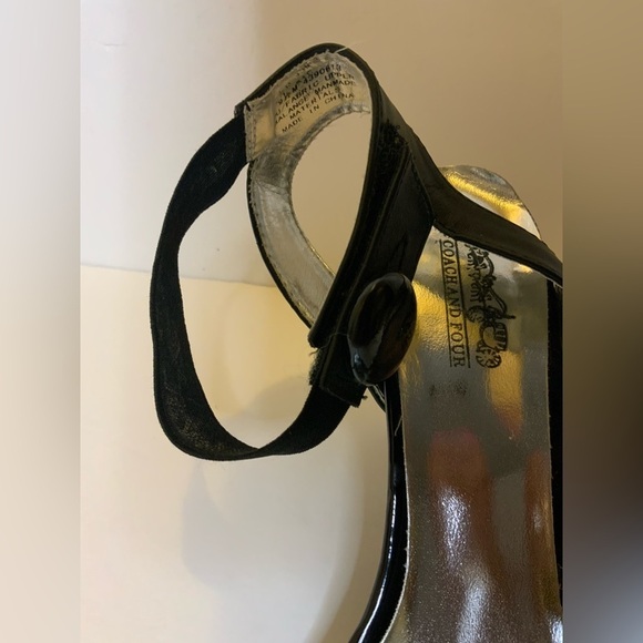 Coach and Four Black Heels - Picture 5 of 14